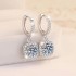 Hoop Diamond Earrings