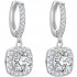 Hoop Diamond Earrings