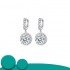 Hoop Diamond Earrings