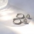 Hoop Diamond Earrings