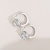 Hoop Diamond Earrings