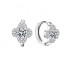 Hoop Diamond Earrings