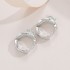 Hoop Diamond Earrings