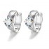 Hoop Diamond Earrings