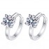 Hoop Diamond Earrings