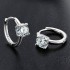 Hoop Diamond Earrings