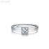 Princess Moissanite diamond Solitaire Ring 