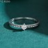 Round Moissanite diamond Solitaire Ring