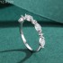 Eternity Ring Marquise Moissanite diamond