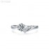 Round Moissanite diamond Solitaire Ring 