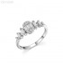 Baguette Moissanite diamond Eternity Ring 