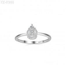 Marquise Moissanite diamond Solitaire Ring