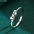 Baguette Moissanite diamond Eternity Ring 