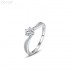 6 Claw 6.5mm 1.0ct Round Moissanite diamond Pave Ring