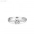 4 Claw 6.5mm 1.0ct Round Moissanite diamond Pave Ring