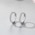 Hoop Diamond Earrings