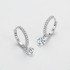 Hoop Diamond Earrings