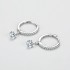 Hoop Diamond Earrings