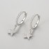 Hoop Diamond Earrings