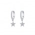 Hoop Diamond Earrings