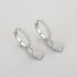 Hoop Diamond Earrings