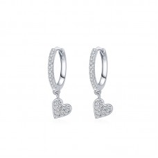 Hoop Diamond Earrings