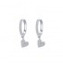 Hoop Diamond Earrings