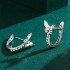 Hoop Diamond Earrings