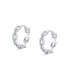 Hoop Diamond Earrings