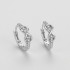 Hoop Diamond Earrings