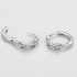 Hoop Diamond Earrings