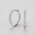 Hoop Diamond Earrings