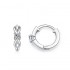 Hoop Diamond Earrings