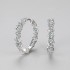 Hoop Diamond Earrings