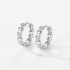 Hoop Diamond Earrings