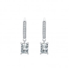 Hoop Diamond Earrings