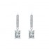 Hoop Diamond Earrings