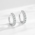 Hoop Diamond Earrings