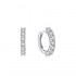 Hoop Diamond Earrings