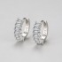 Hoop Diamond Earrings