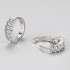 Hoop Diamond Earrings