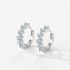 Hoop Diamond Earrings