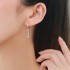 Hoop Diamond Earrings