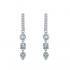 Hoop Diamond Earrings