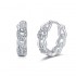 Hoop Diamond Earrings