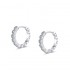 Hoop Diamond Earrings