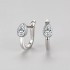 Hoop Diamond Earrings