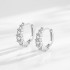 Hoop Diamond Earrings