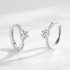 Hoop Diamond Earrings