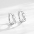 Hoop Diamond Earrings